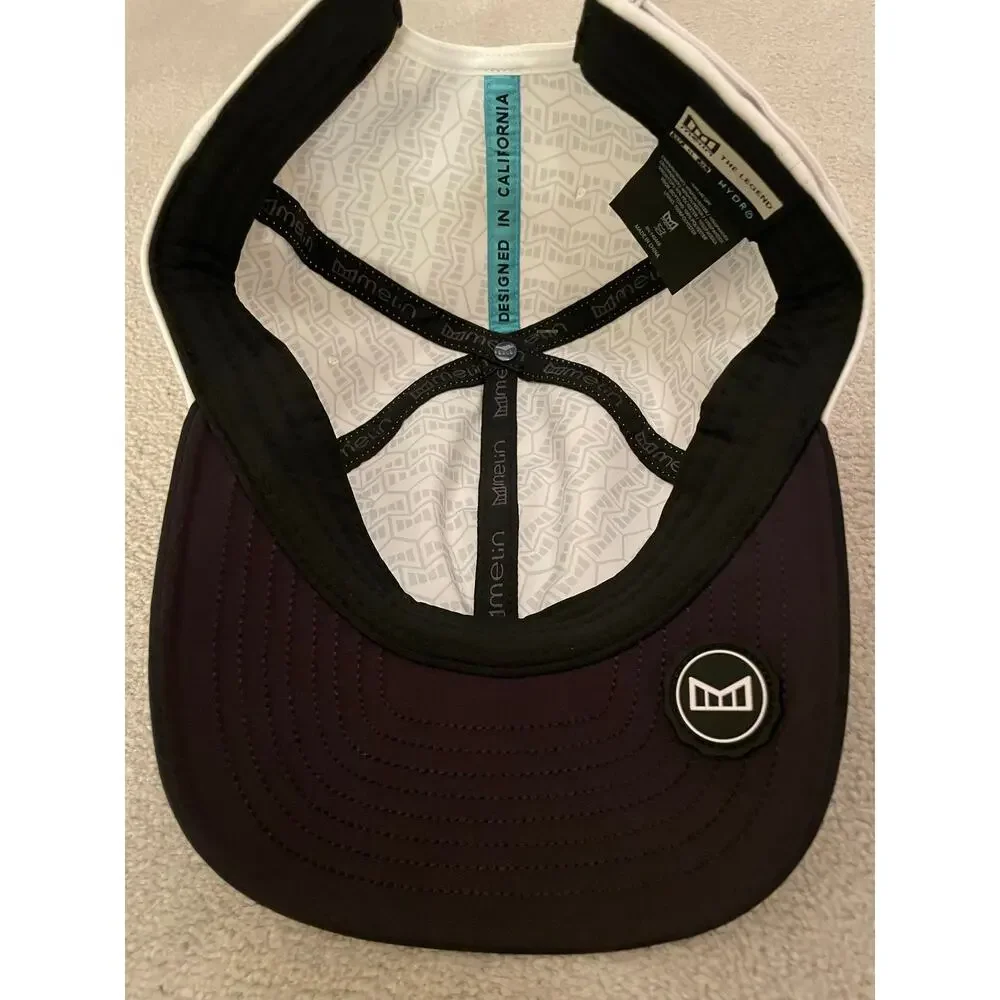 Melin Hydro Hat Cap NWOT mens fashion white black